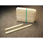 Dřevěný kolík 2x2,5x35cm,nenatřený