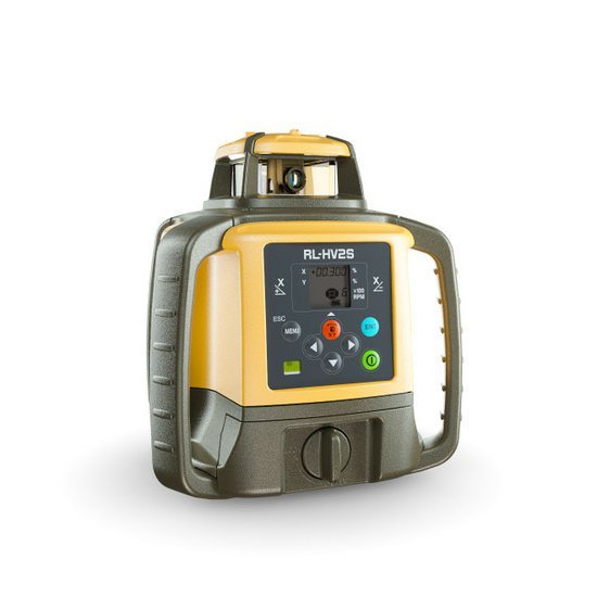 rotační laser TOPCON RL-HV2S s digitálním nastavenímm sklonu ve dvou rovinách